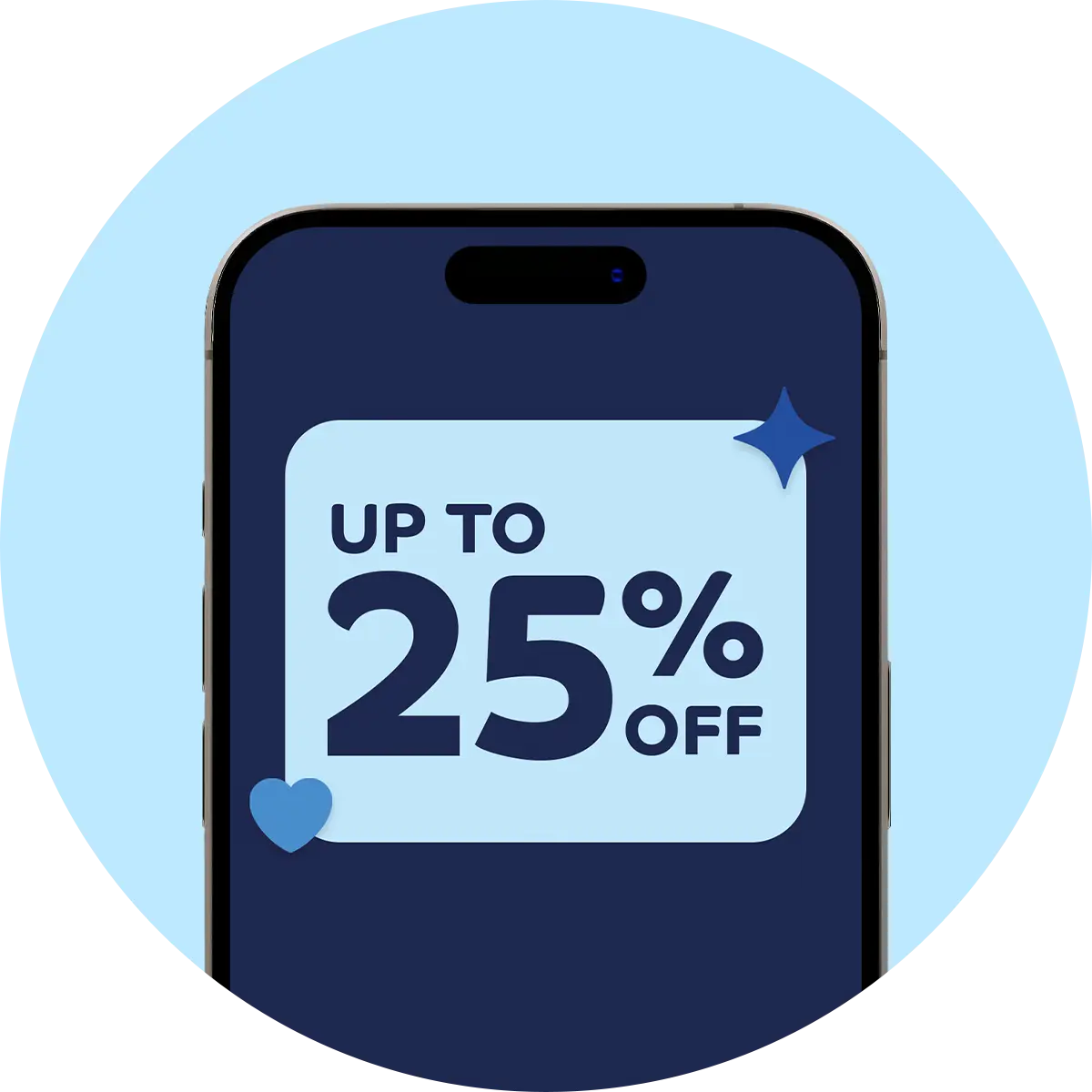 Up to 25% off